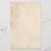 Vintages antikes Blumengestationspapier Briefpapier (Rückseite)