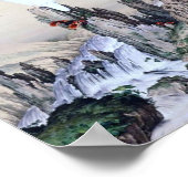 Vintages antikes Chinesisch Poster (Ecke)