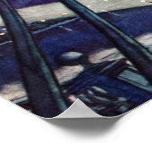 Vintages antikes Dodge Motorboot Lycoming Sea Poster (Ecke)