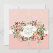 Vintages antikes einladung (Rückseite)