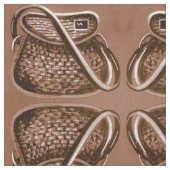 Vintages antikes Flechtwerk Stoff (Nahaufnahme)