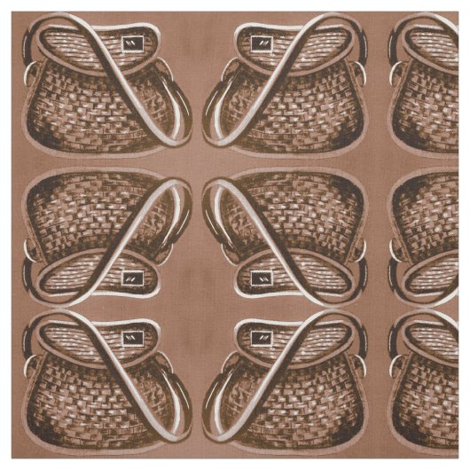 Vintages antikes Flechtwerk Stoff (Muster)