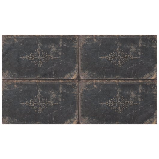 Vintages antikes Goldblatt-Leder Tischdecke (Vorderseite (Horizontal))