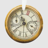 Vintages antikes Industriesteampunkt Ornament (Vorderseite)