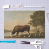 Vintages antikes koloniales Kunstwerk Seidenpapier (Handwerk)