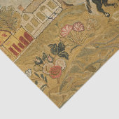 Vintages antikes Pferdebild Seidenpapier (Ausschnitt)