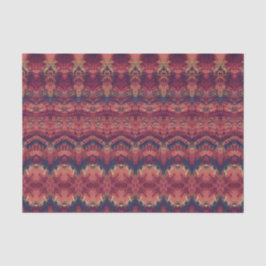 Vintages antikes rosa Burgundy-Muster Seidenpapier