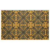 Vintages antikes Verziertes Goldschmuckmuster Stoff (Fat Quarter (45,7 x 55,9 cm))