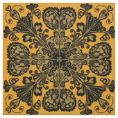 Vintages antikes Verziertes Goldschmuckmuster Stoff (Muster)
