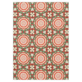 Vintages antikes Weihnachtsthema Teil 1 Ephemera Tischdecke (Vorderseite)