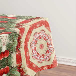 Vintages antikes Weihnachtsthema Teil 1 Ephemera Tischdecke