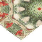 Vintages antikes Weihnachtsthema Teil 3 Ephemera Tischdecke (Schrägansicht)