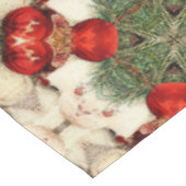 Vintages antikes Weihnachtsthema Teil 6 Ephemera Tischdecke (Schrägansicht)