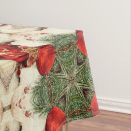 Vintages antikes Weihnachtsthema Teil 6 Ephemera Tischdecke