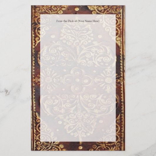 Vintages Antiquitätenbild Briefpapier (Vorderseite)