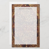 Vintages Antiquitätenbild Briefpapier (Vorne/Hinten)