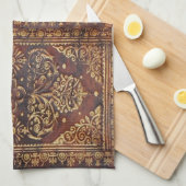 Vintages Antiquitätenbild Geschirrtuch (Viertel Falte)