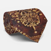 Vintages Antiquitätenbild Krawatte (Gerollt)