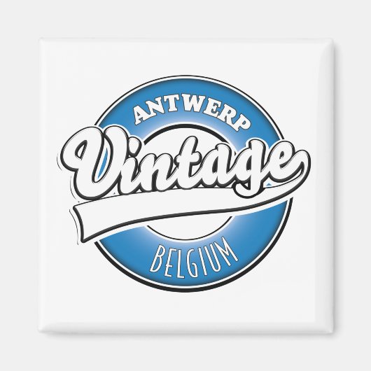 Vintages Antwerpener-Logo Magnet (Vorne)
