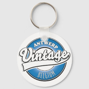 Vintages Antwerpener-Logo Schlüsselanhänger