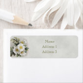 Vintages Apple Blossom Rücksendeadresse-Etikett (Insitu)