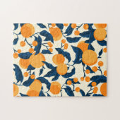 Vintages Apricot-Muster für Spaß und Farben Puzzle (Horizontal)