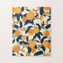 Vintages Apricot-Muster