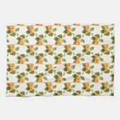 Vintages Aprikosenmuster Geschirrtuch (Horizontal)