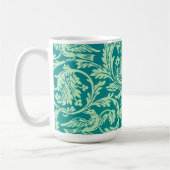 Vintages Aqua Pattern Art Tassen Cup (Links)
