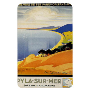 Vintages Aquitanien, Pyla-sur-MER, Frankreich - Magnet