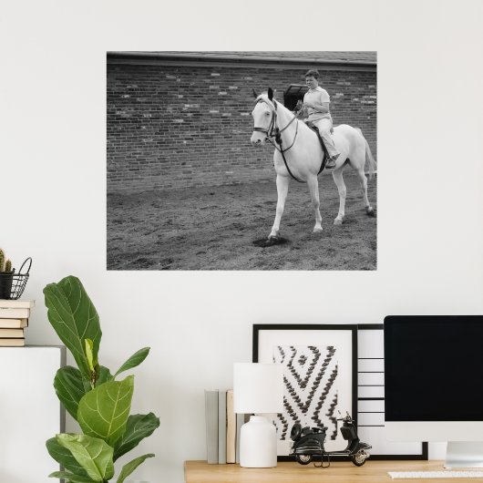 Vintages Arabian und Junge Poster (Heimbüro)