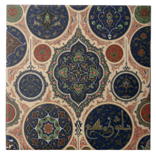 Vintages arabisches Muster Fliese