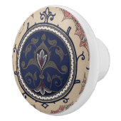 Vintages arabisches Muster Keramikknauf (Rechts)