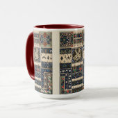Vintages arabisches Muster Tasse (Vorderseite Links)