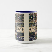 Vintages arabisches Muster Tasse (Zentrum)