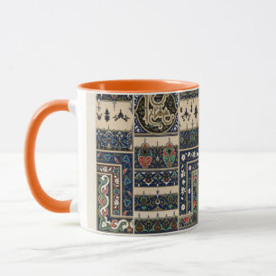 Vintages arabisches Muster Tasse