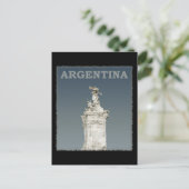 Vintages Argentinien Postkarte (Stehend Vorderseite)
