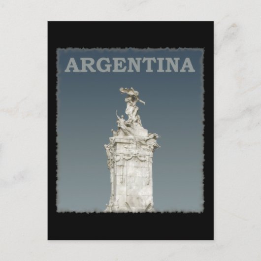 Vintages Argentinien Postkarte (Vorderseite)
