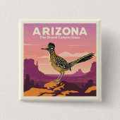 Vintages Arizona Button (Vorderseite)