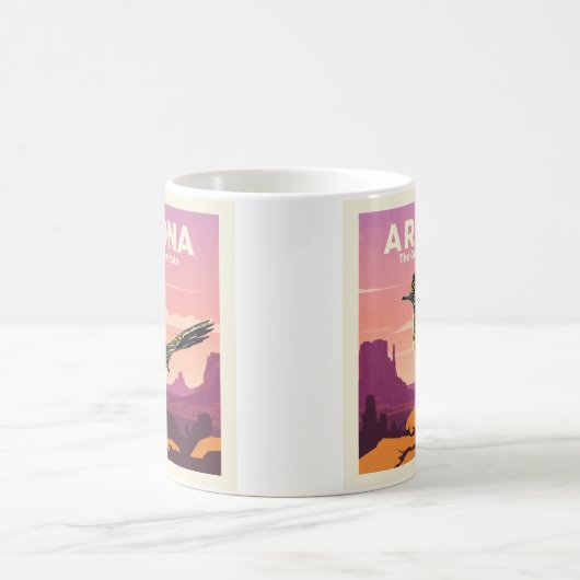Vintages Arizona Kaffeetasse (Mittel)