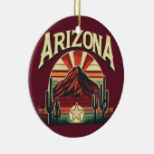 Vintages Arizona Keramik Ornament (Rechts)
