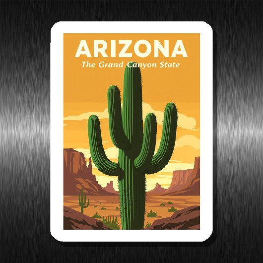Vintages Arizona Magnet