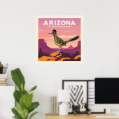 Vintages Arizona Poster (Heimbüro)
