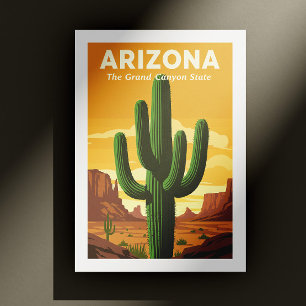 Vintages Arizona Postkarte