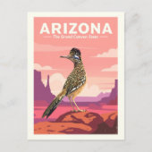 Vintages Arizona Postkarte (Vorderseite)