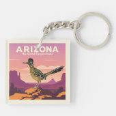 Vintages Arizona Schlüsselanhänger (Rückseite)