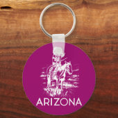 Vintages Arizona Schlüsselanhänger (Vorderseite)