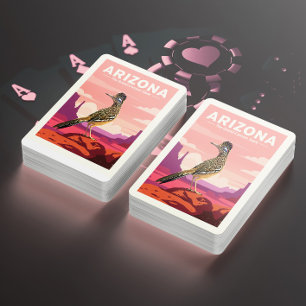Vintages Arizona Spielkarten
