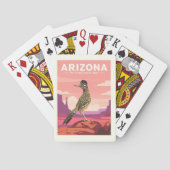 Vintages Arizona Spielkarten (Rückseite)
