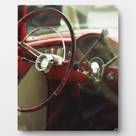 Vintages Armaturenbrett Fotoplatte (Vorderseite)